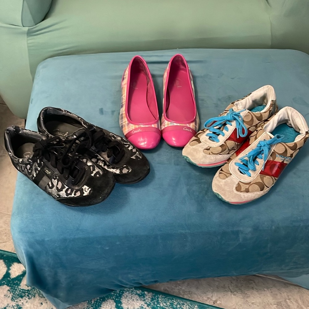 Coach shoe bundle Sz 7